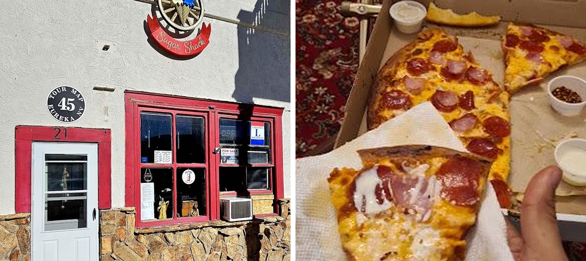 Sacha's Pizza and Sugar Shack Menu